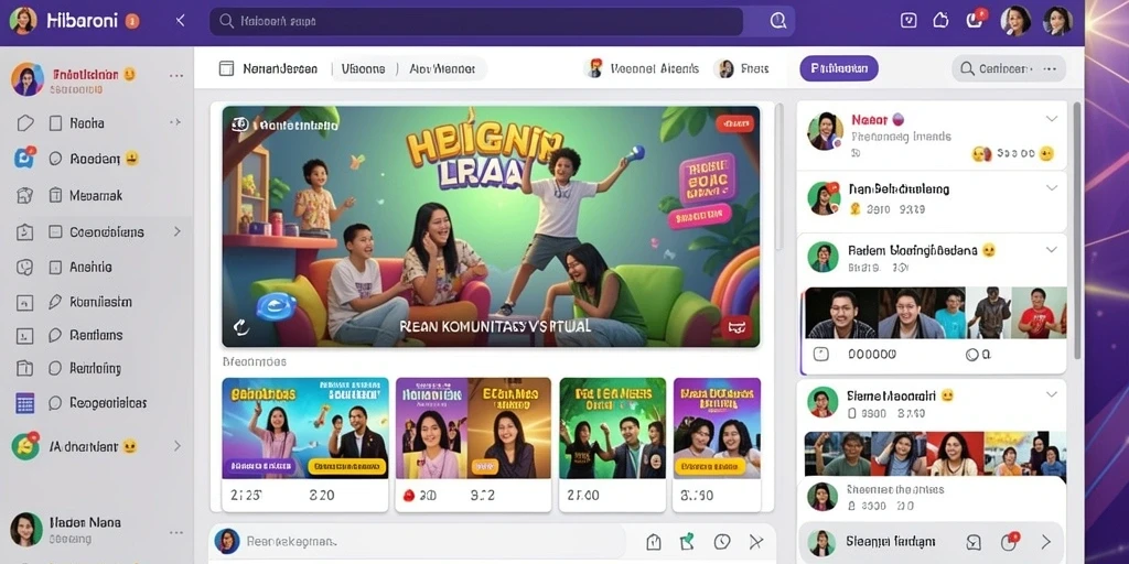 Antarmuka yang user-friendly dan menarik.
