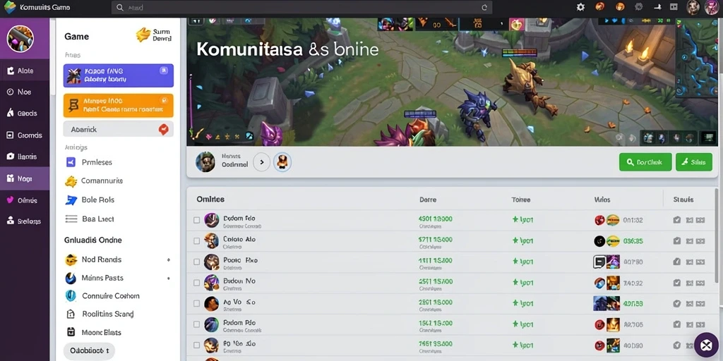 Interaksi sosial dengan pemain lain yang seru.