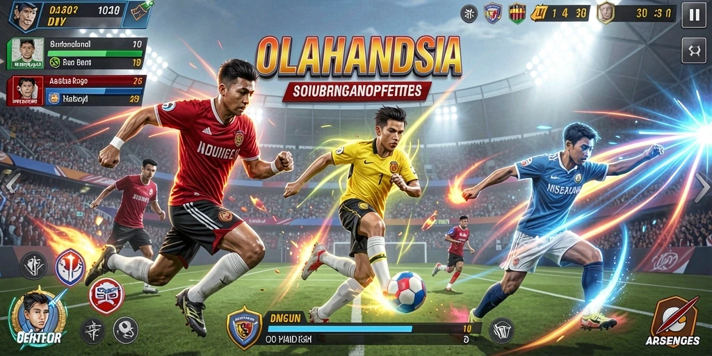 Kompetisi dengan pemain lain di papan peringkat.