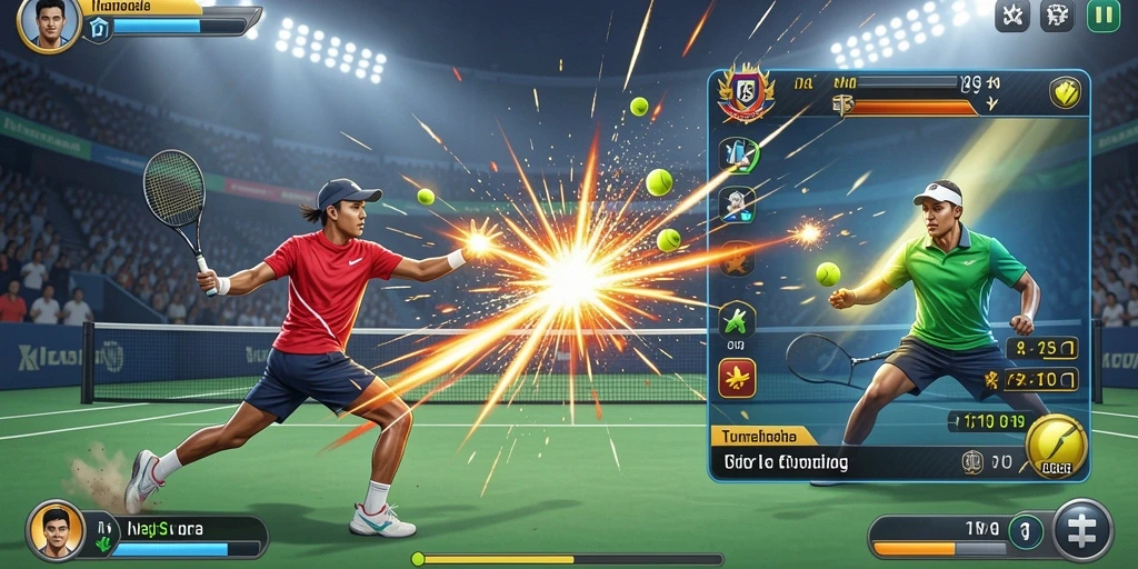Gameplay yang seru di setiap level tantangan.