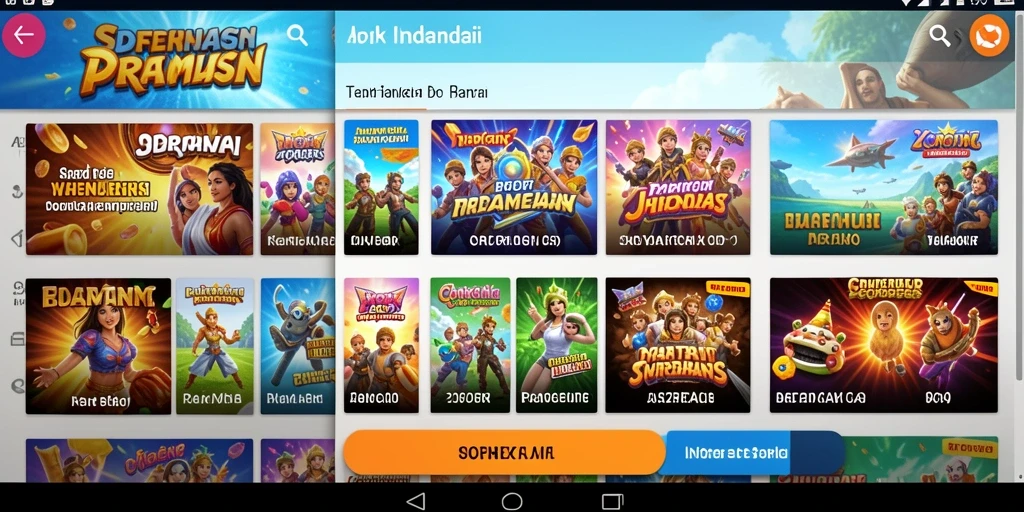 Karakter yang dapat dipilih dan dikostumisasi.