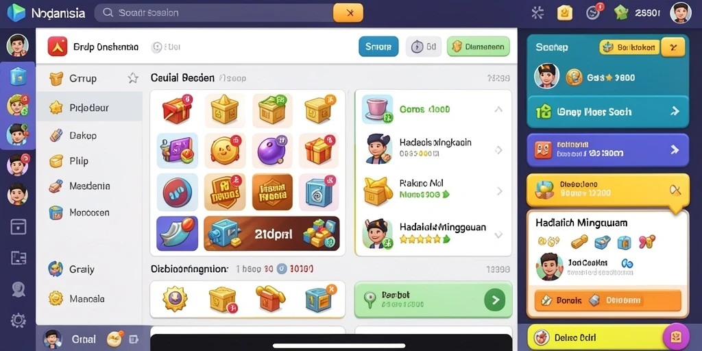 Tantangan harian yang seru dan memberikan hadiah.